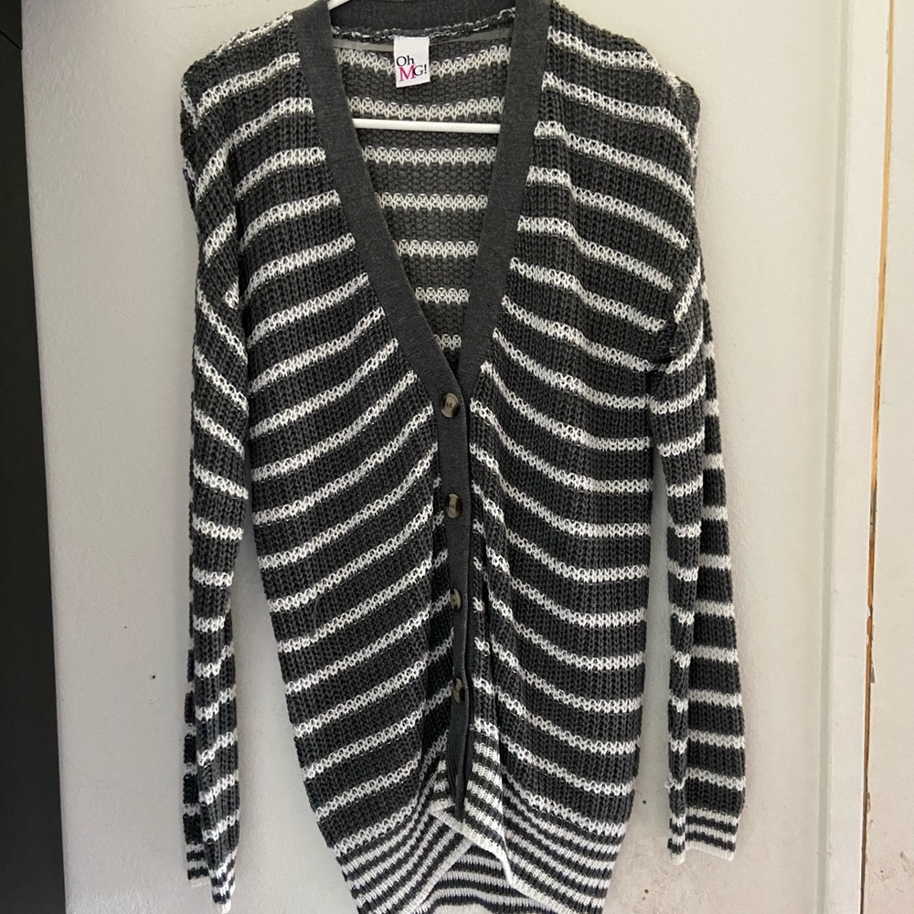 Striped cardigan